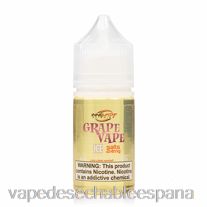 Sales De Hielo Vape España Uva - E-líquido Innevape - 30ml 24mg